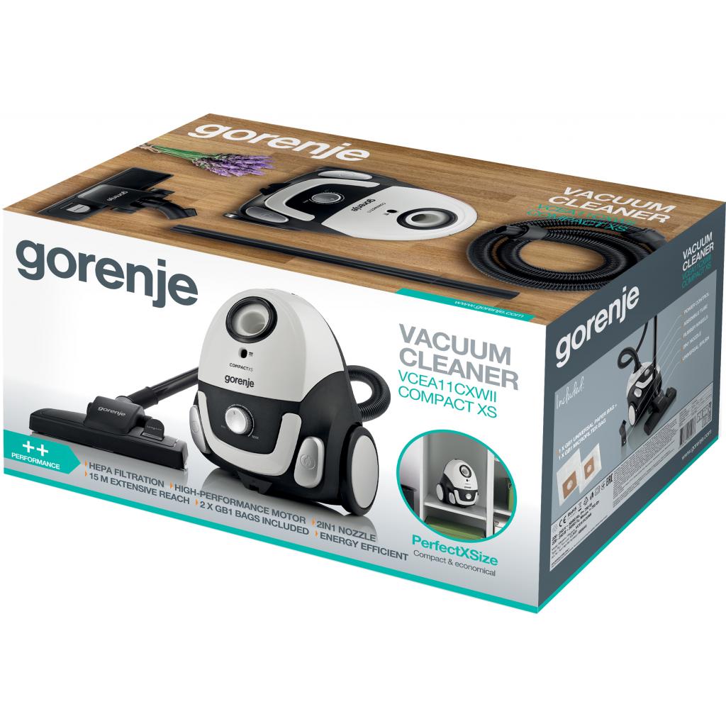 Пилосос Gorenje VCEA 11 CXWII (VCEA11CXWII) - зображення 5