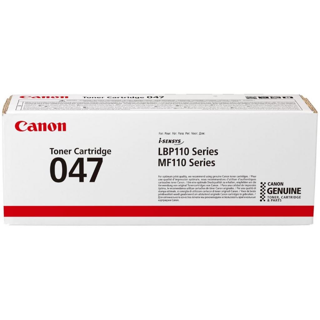 Картридж Canon 047 Black 1.6К (2164C002) - зображення 1