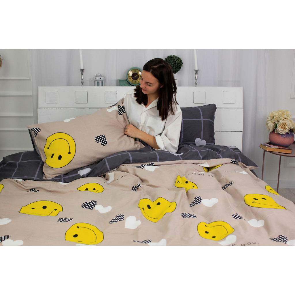 Постільна білизна MirSon Сатин Premium 22-1258 Toucan Сімейна (2 x 160x220) (2200002951647) - зображення 4