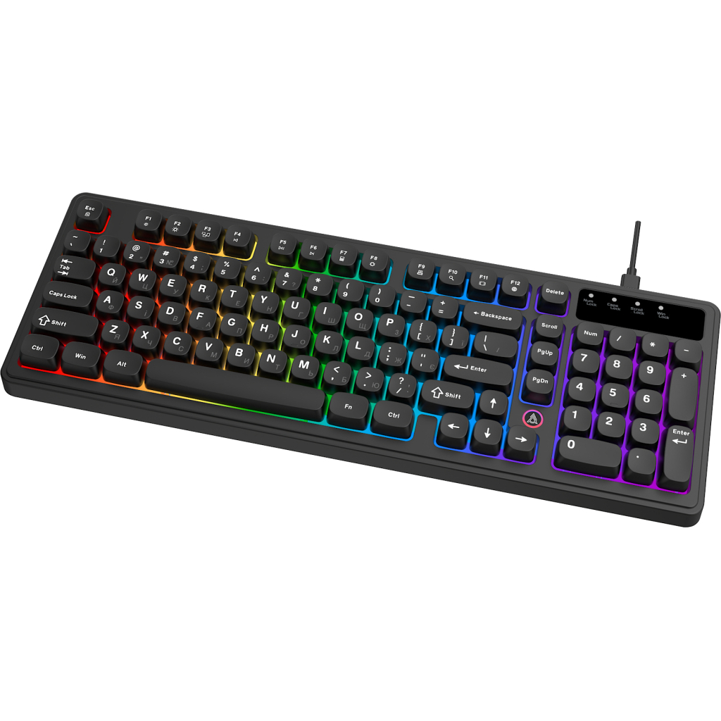 Клавіатура Ajazz AF98 USB UA Black (AF98-B) - зображення 3