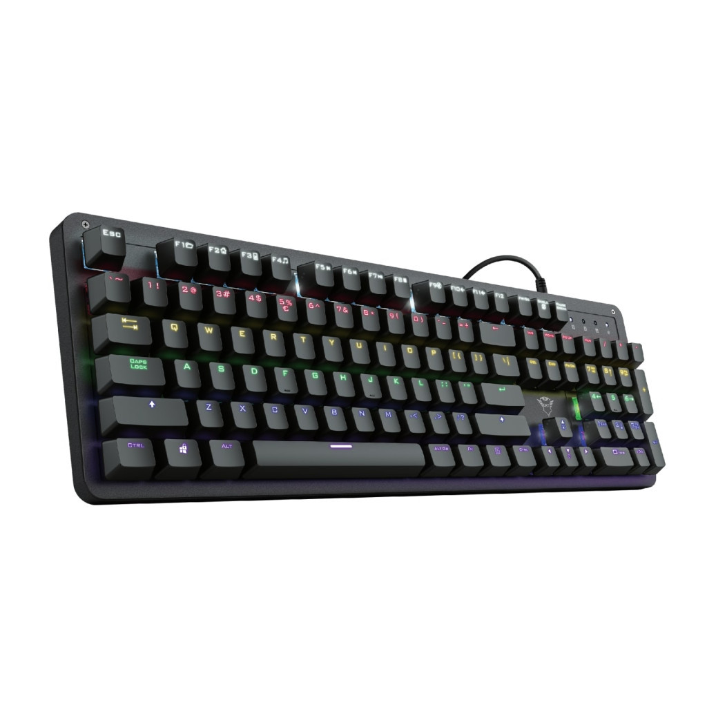 Клавіатура Trust GXT 863 Mazz Mechanical Keyboard UA USB Black (24200) - зображення 7