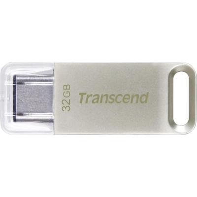 USB флеш накопичувач Transcend 32GB JetFlash 850 Silver USB 3.1 (TS32GJF850S) - зображення 1