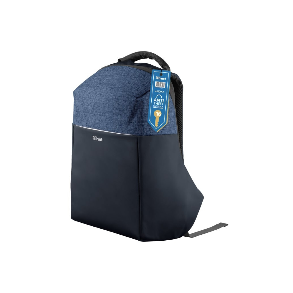 Рюкзак для ноутбука Trust 16" Nox Anti-theft BLUE (23307) - зображення 2