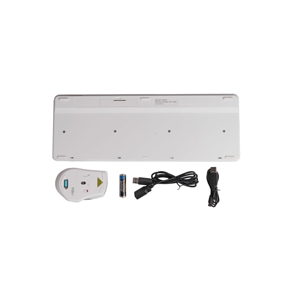 Комплект A4Tech FB2535C Wireless/Bluetooth Icy White (4711421971232) - зображення 7