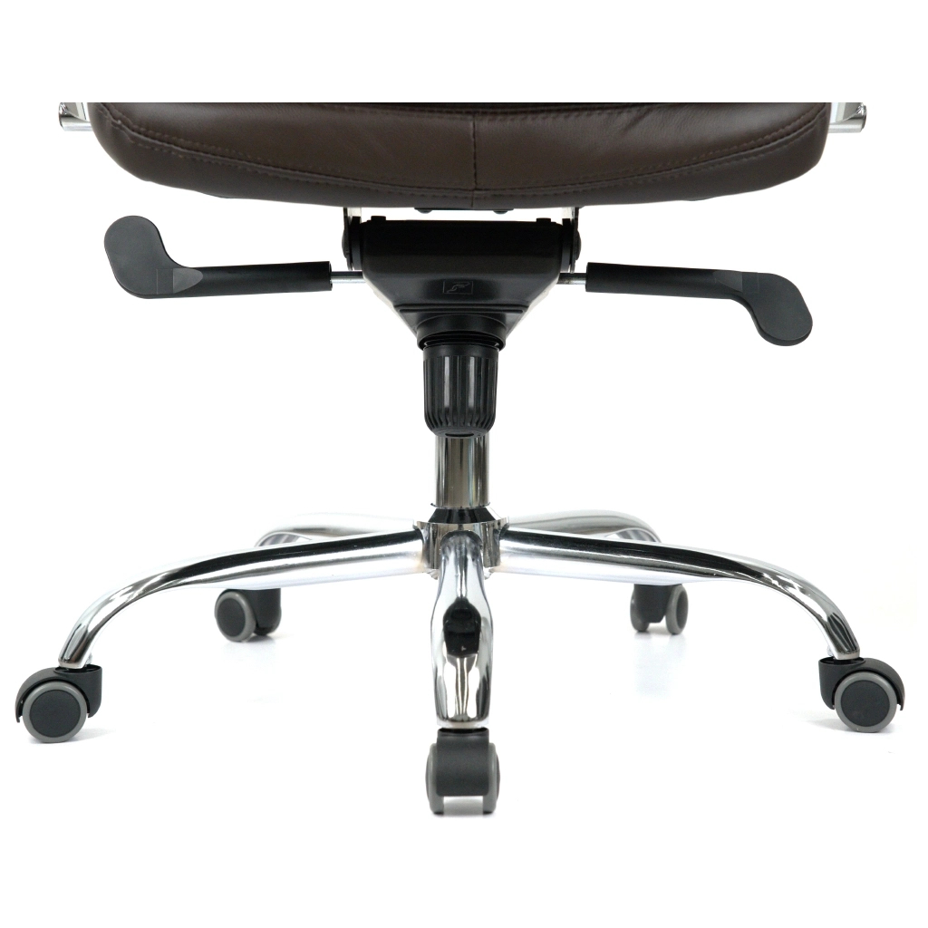 Офісне крісло Аклас Валенсія MB XY-7340 Коричневий (Шкіра LC-K dark brown) (00161484) - зображення 10