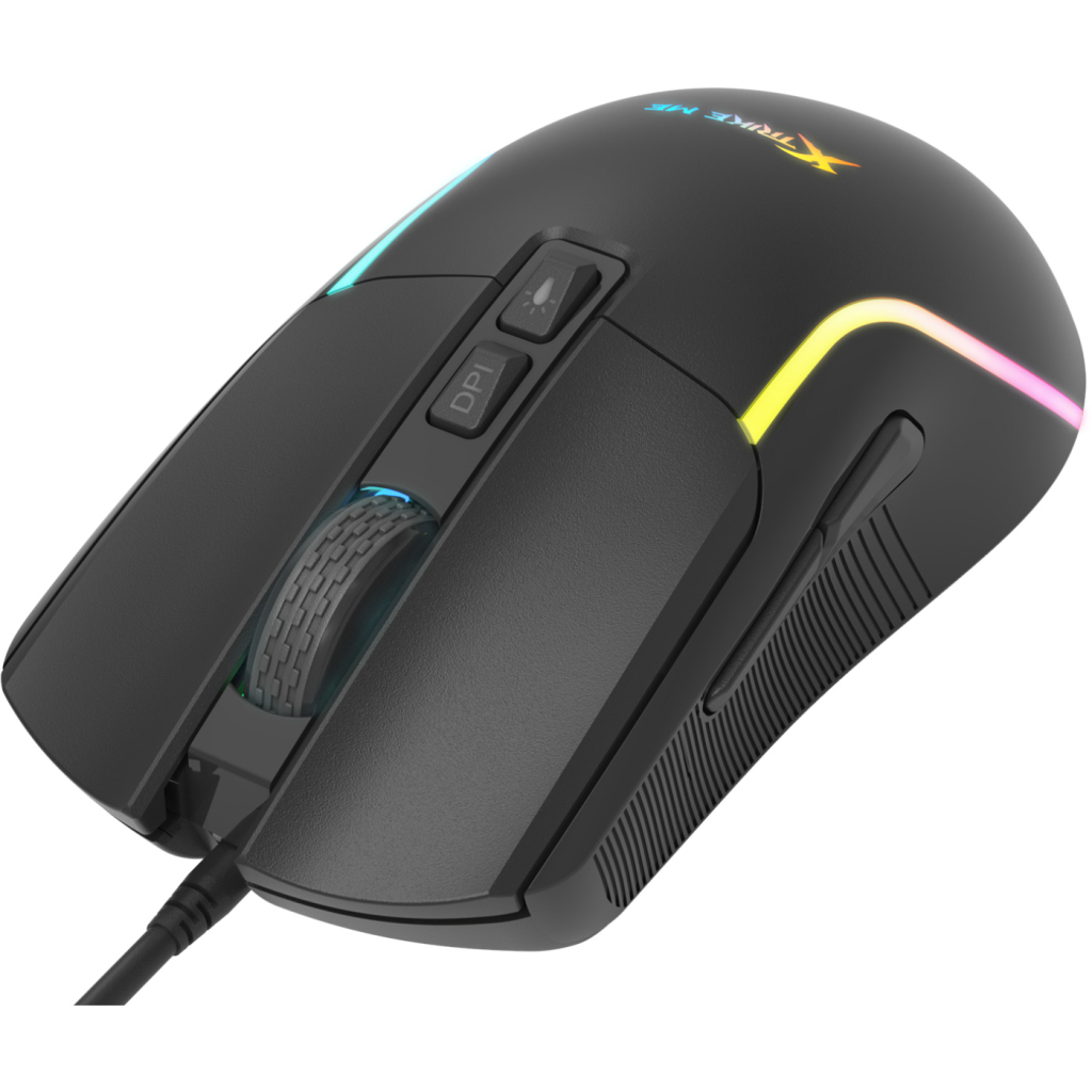 Мишка Xtrike ME GM-313 USB RGB Black (GM-313) - зображення 1