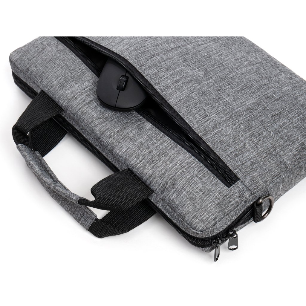 Сумка для ноутбука Vinga 14" NB1403 melange gray (NB1403GY) - зображення 6