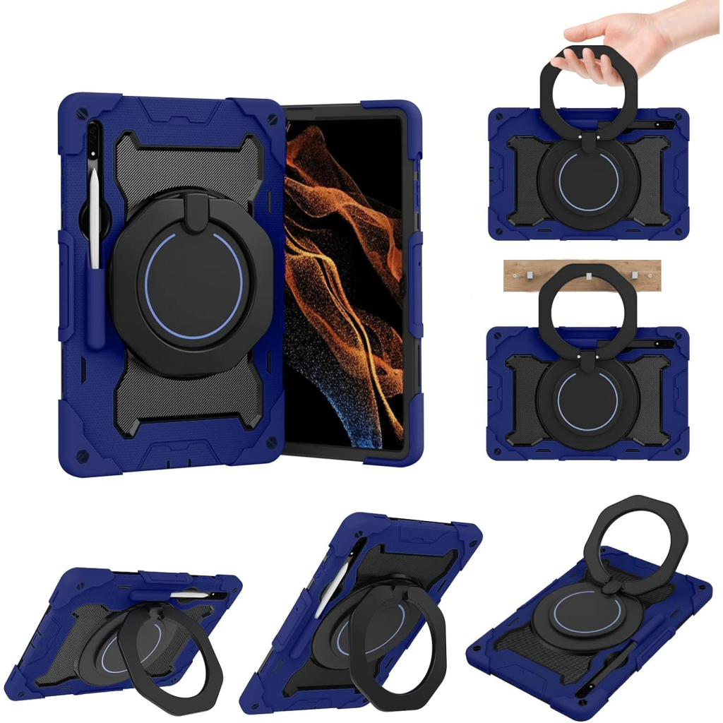 Чохол до планшета BeCover Samsung Galaxy Tab S10 Ultra (SM-X920/SM-X926) 14.6" Blue (712227) - зображення 4