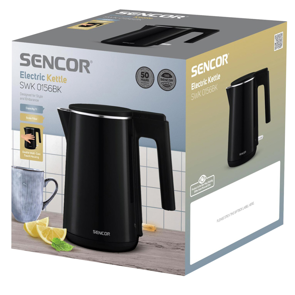 Електрочайник Sencor SWK 0156BK (SWK0156BK) - зображення 6