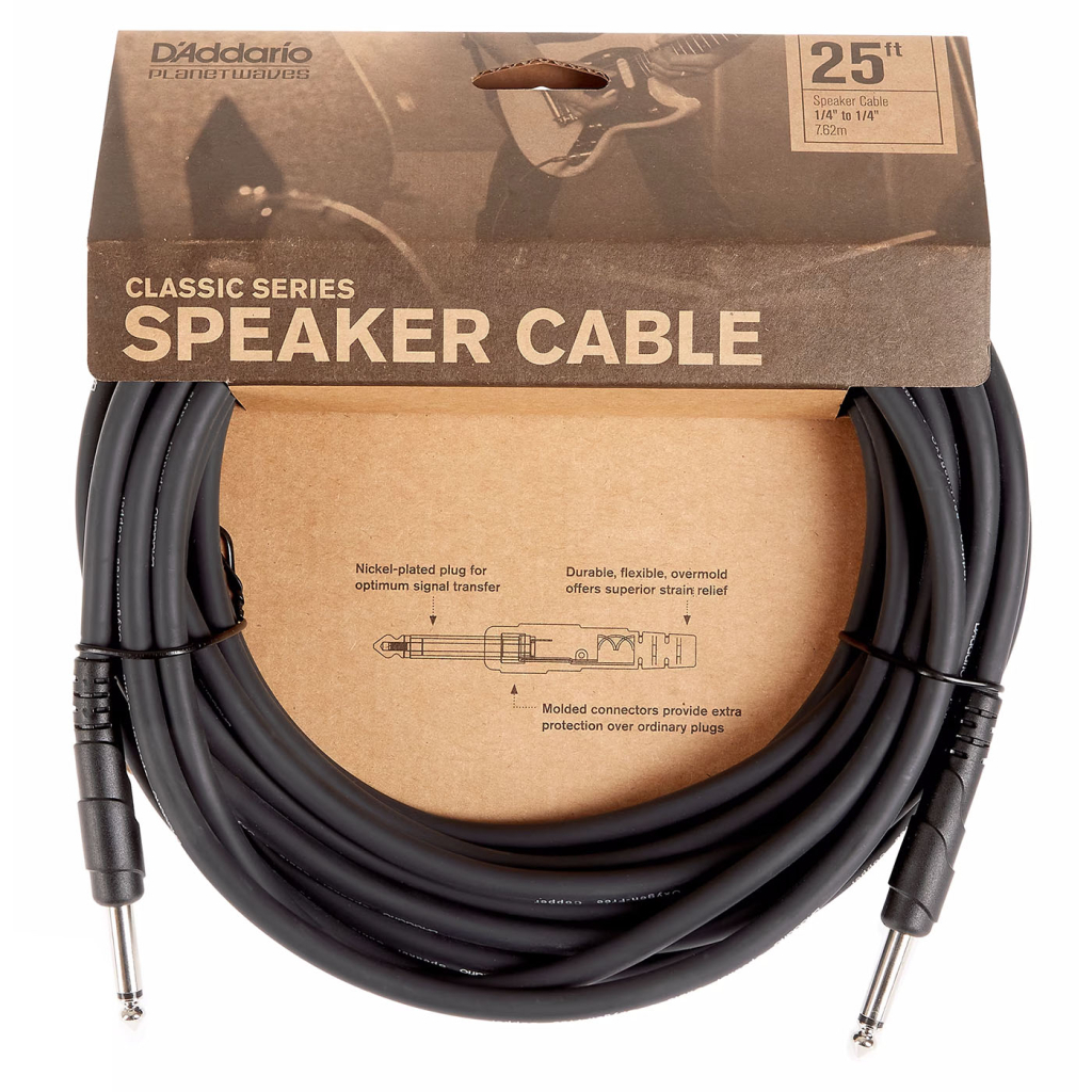 Акустичний кабель D'Addario Classic Series Speaker Cable (7.62m) (PW-CSPK-25) - зображення 2