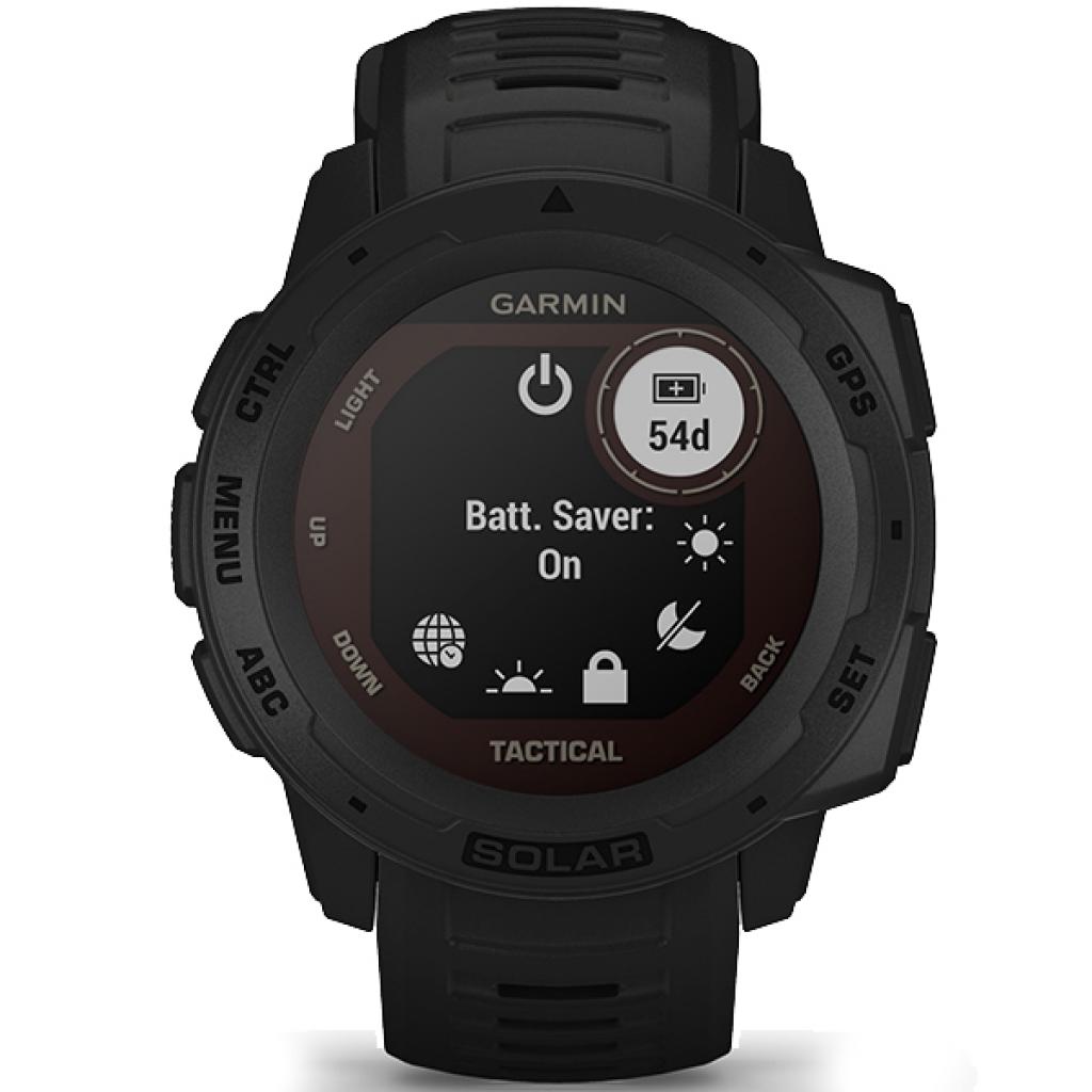 Смарт-годинник Garmin Instinct Solar, Tactical Edition, Black (010-02293-03) - зображення 5