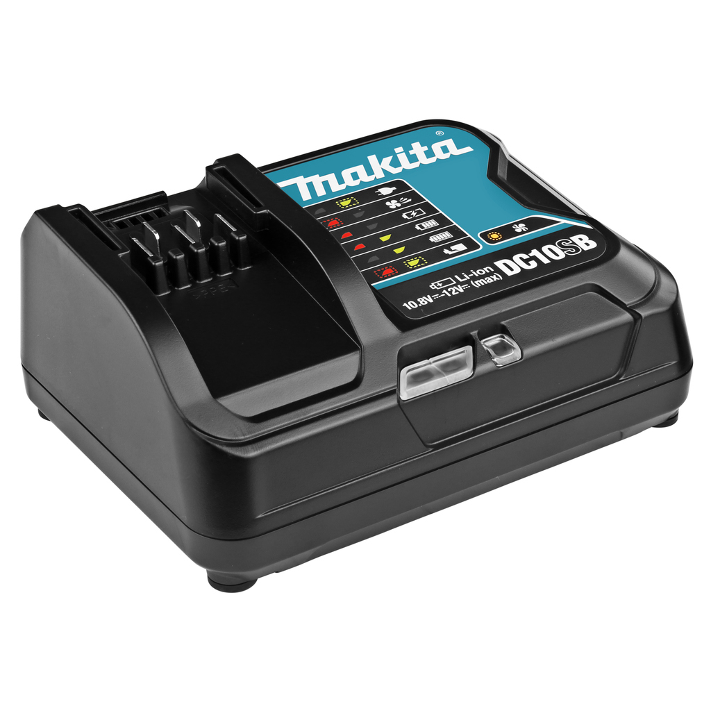 Зарядний пристрій для акумуляторів інструменту Makita DC10SB для CXT (630996-7) - зображення 2