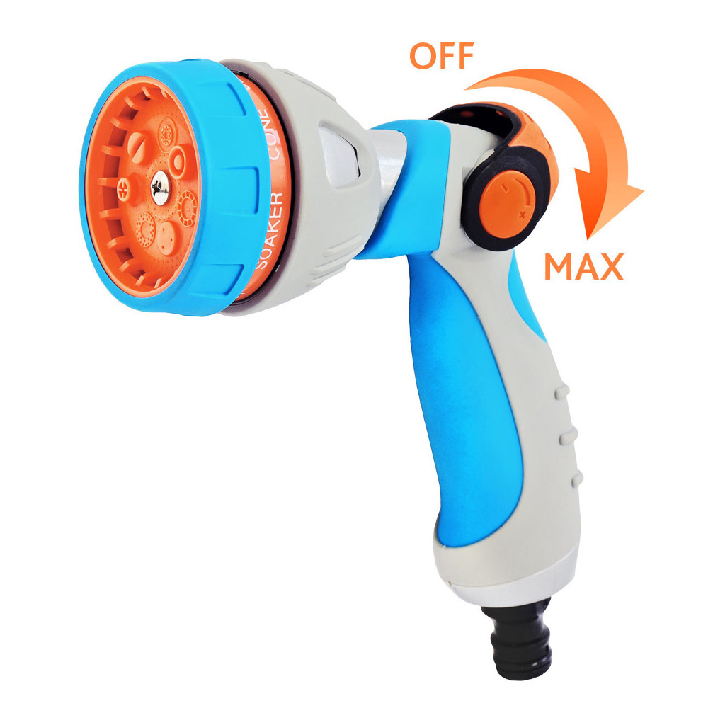 Пістолет для поливу Gruntek 9 режимів (296276599) - изображение 3