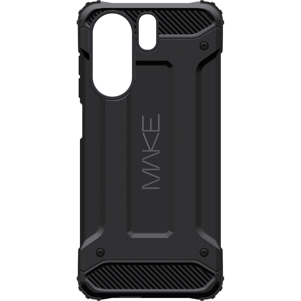 Чохол до мобільного телефона MAKE Xiaomi Redmi 13C/Poco C65 Panzer (MCN-XR13C/PC65BK) - зображення 1