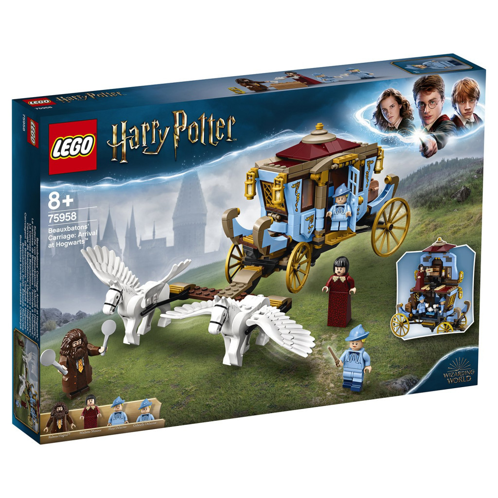 Конструктор LEGO Harry Potter Карета школи Шармбатон приїзд до Гоґвортсу 430 деталей (75958) - зображення 1