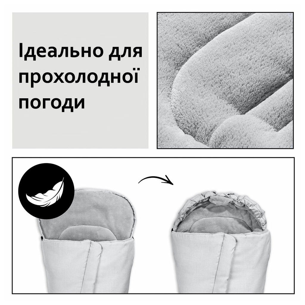 Чохол для ніг Hauck Winter Black (56711-1) - зображення 5