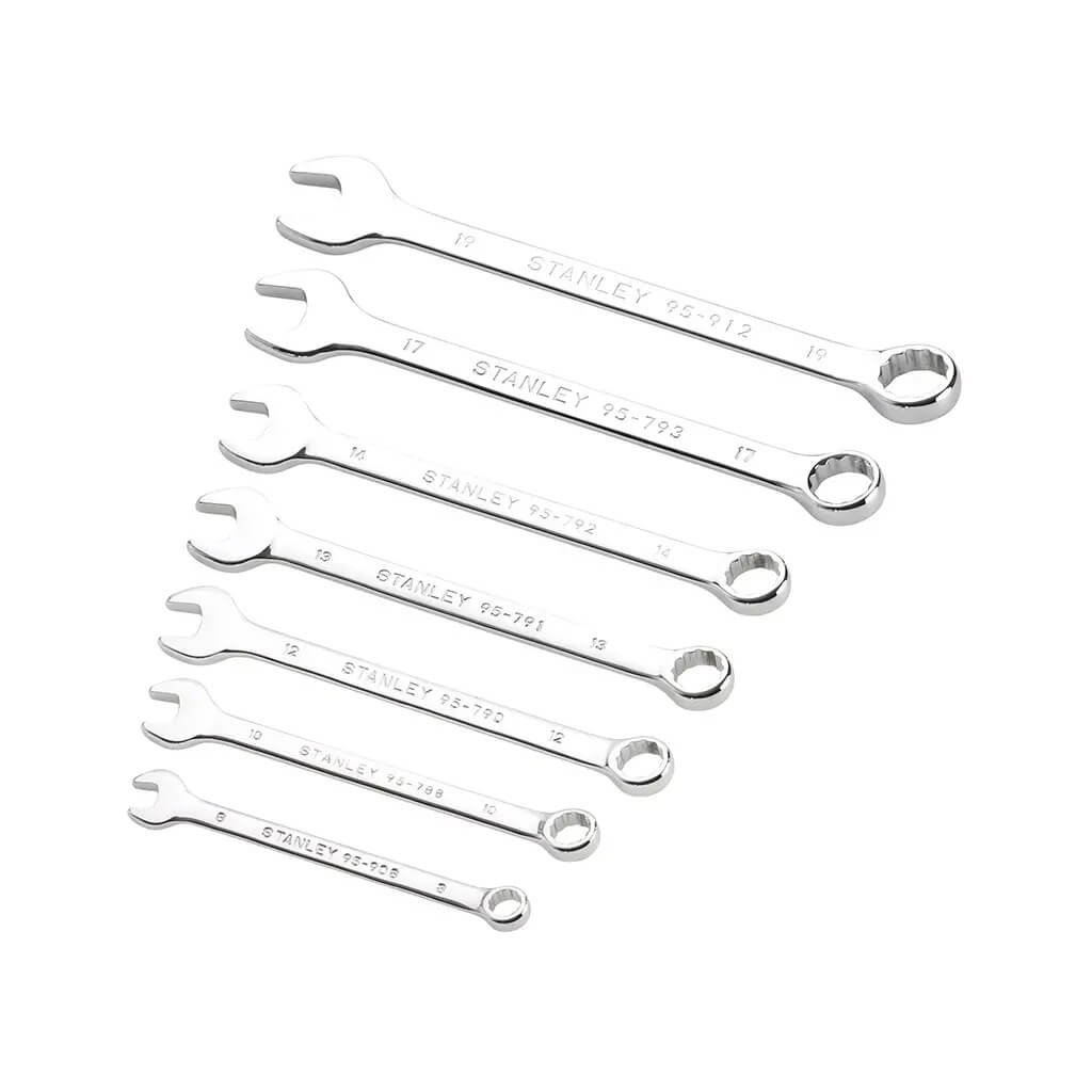 Ключ Stanley комбіновані 7шт, 8 - 10 - 12 - 13 - 14 - 17 (STMT82842-0) - зображення 1