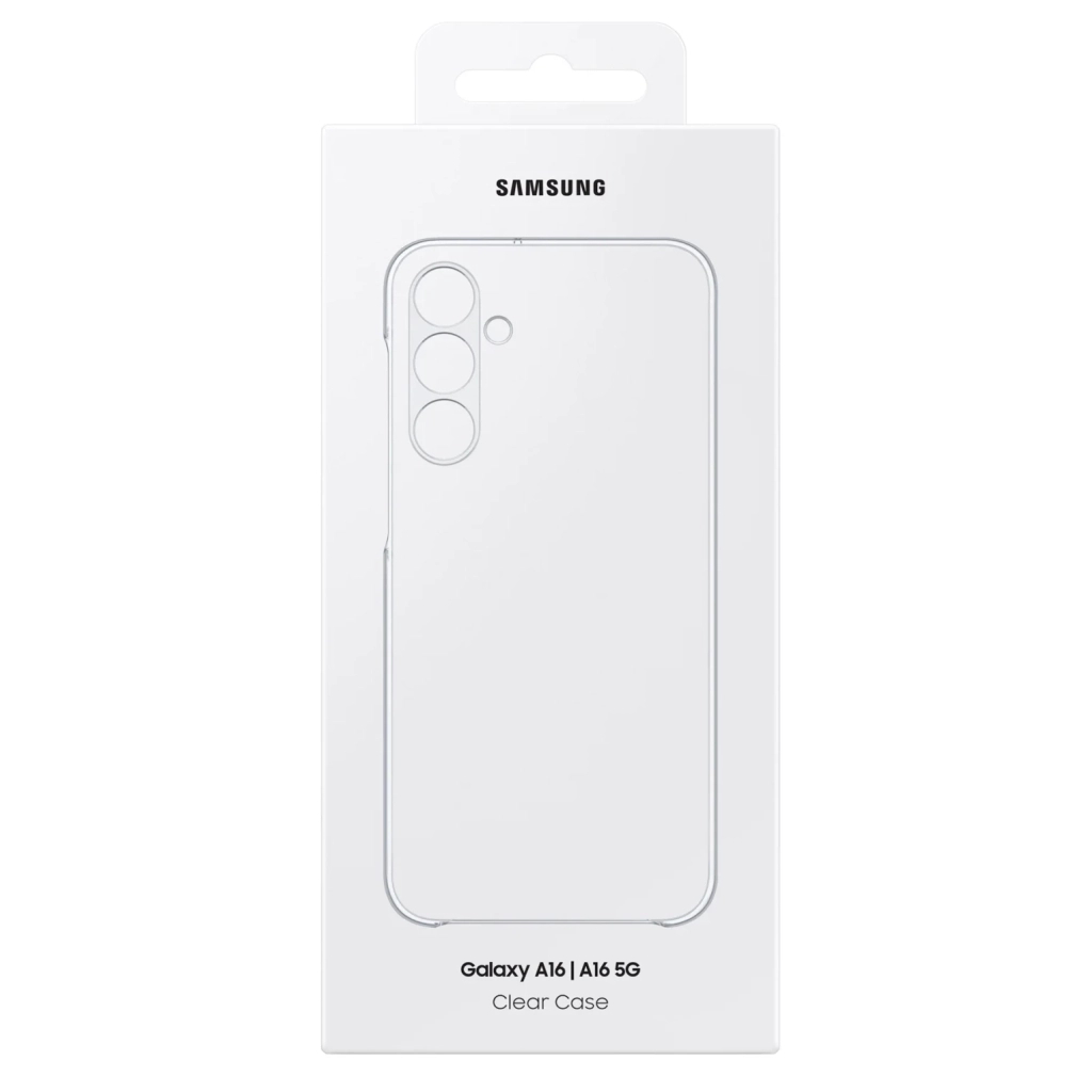 Чохол до мобільного телефона Samsung Soft Clear Cover Samsung Galaxy A16 Transparent (EF-QA166CTEGWW) - зображення 6