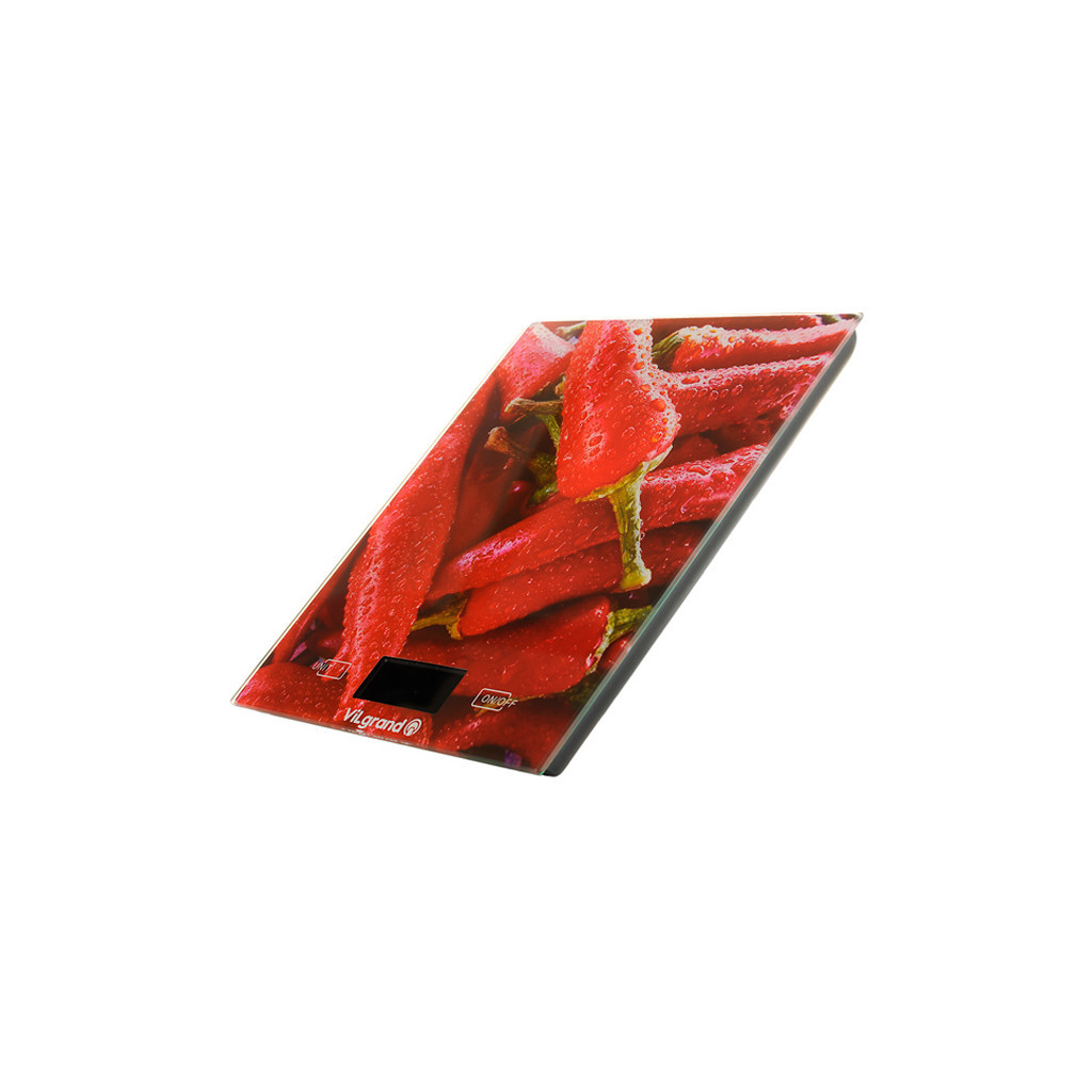 Ваги кухонні Vilgrand VKS-525 Peppers - изображение 2