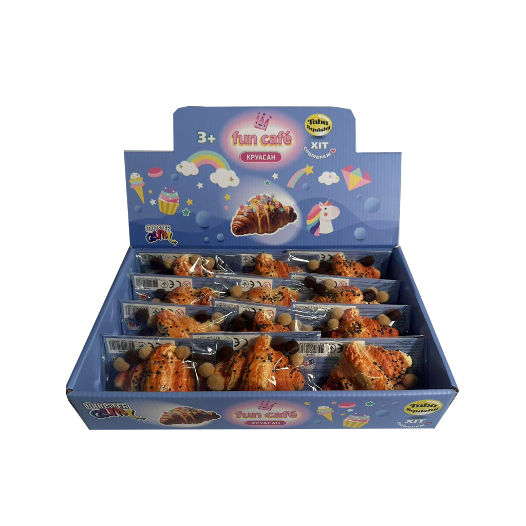 Антистрес Monster Gum Fun Cafe Taba - Круасан (T26188) - зображення 2