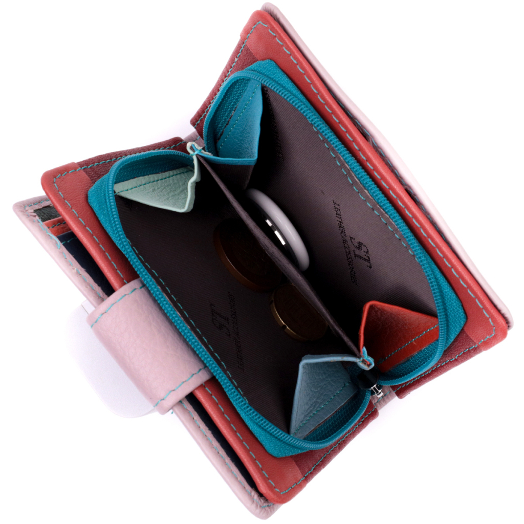 Гаманець ST Leather З натуральної шкіри Бежевий (19439) - зображення 7