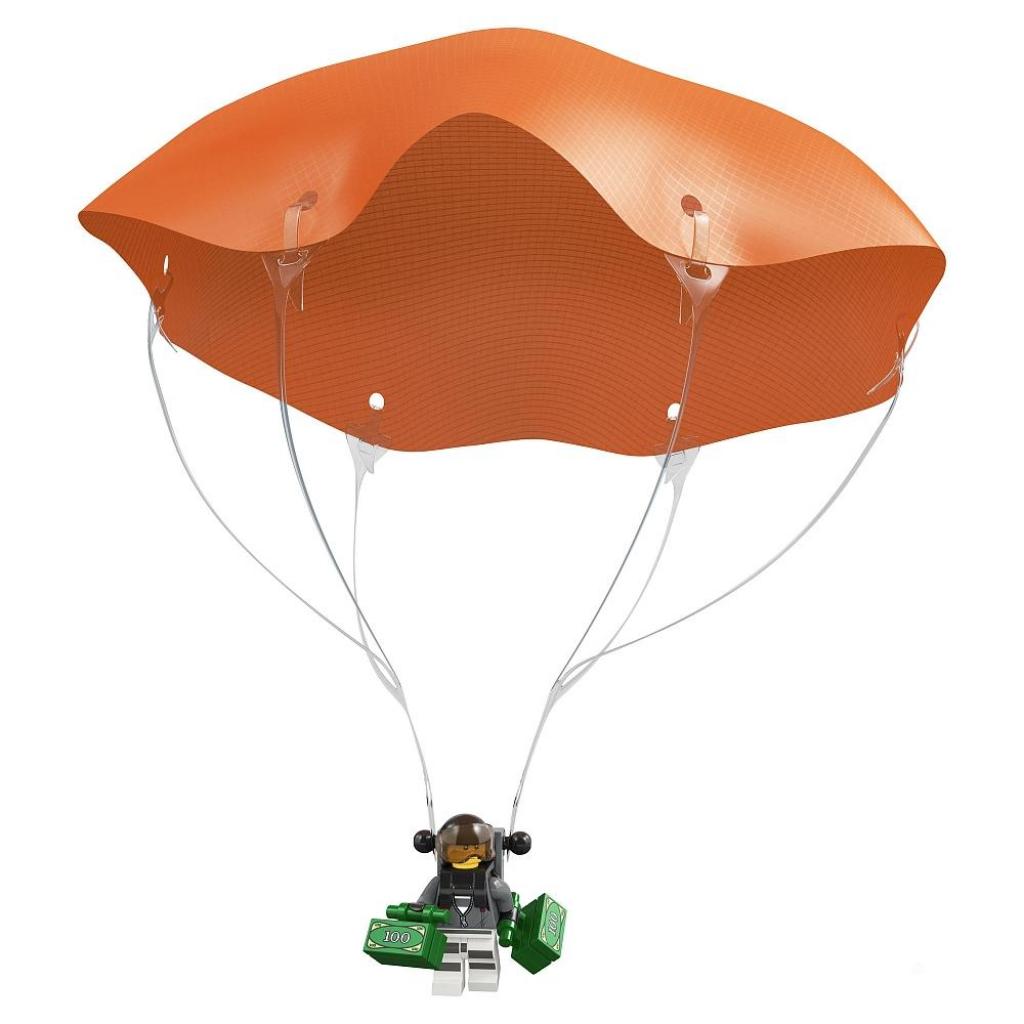 Конструктор LEGO City Повітряна поліція: арешт із парашутом 218 деталей (60208) - зображення 9