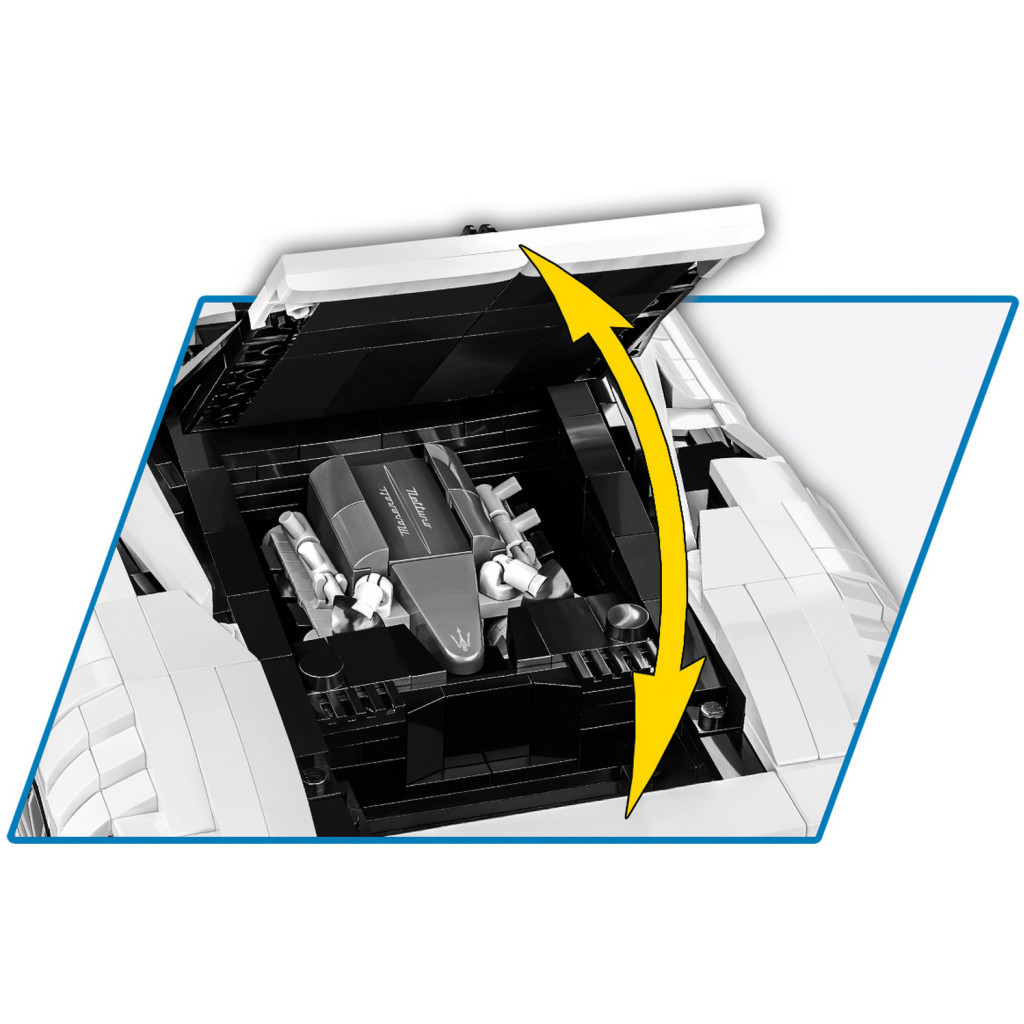 Конструктор Cobi Мазераті MC20 1:12, 2269 деталей (COBI-24335) - зображення 7