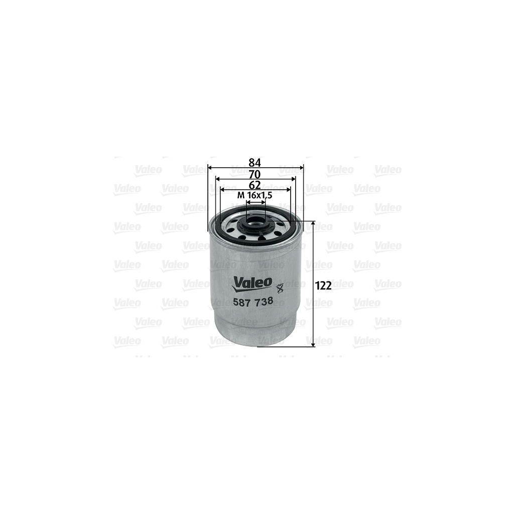 Фільтр паливний Valeo 587738 - зображення 1