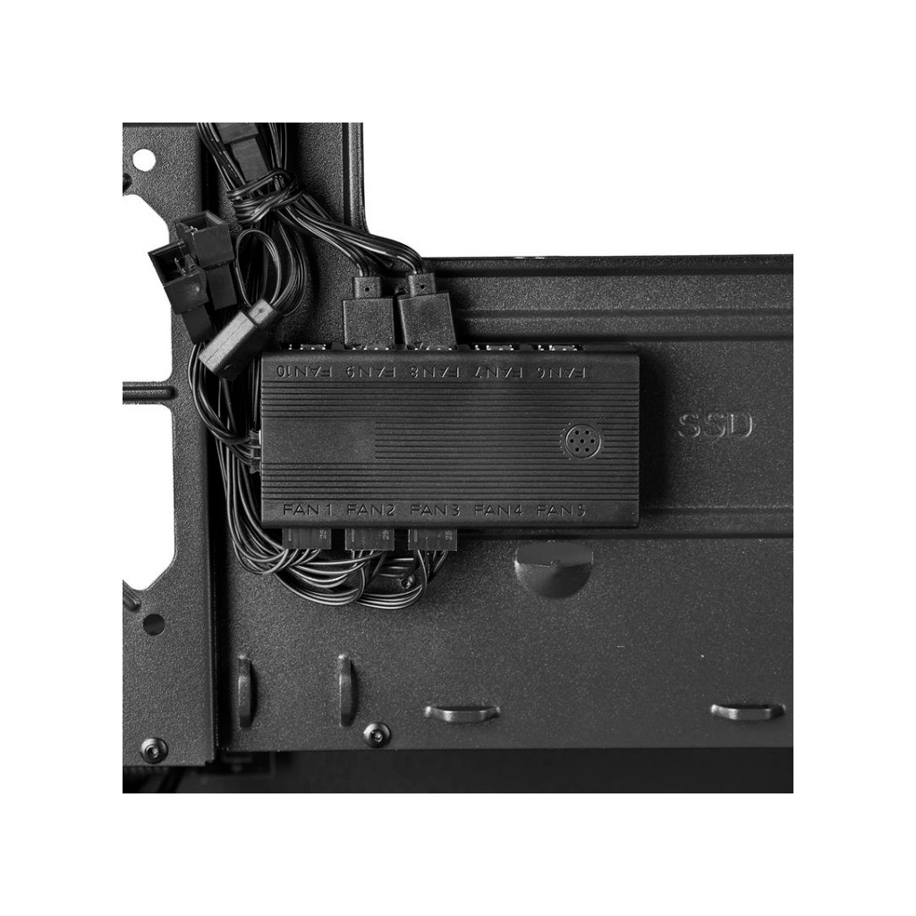 Корпус Prologix Lumi GM-01AB Glass Black - зображення 12