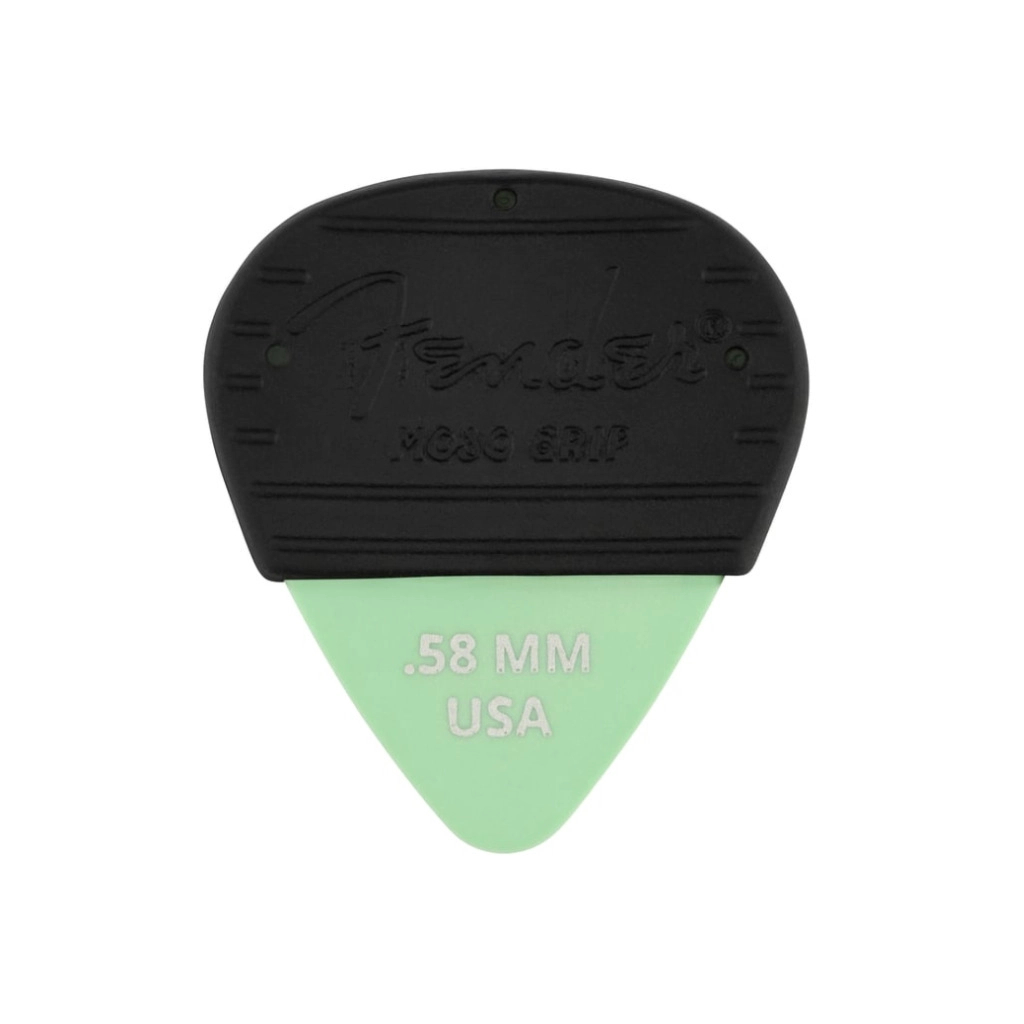 Медіатор Fender Mojo Grip Dura-Tone 0.58 Delrin Picks 3 Pack Surf Green (236997) - изображение 1
