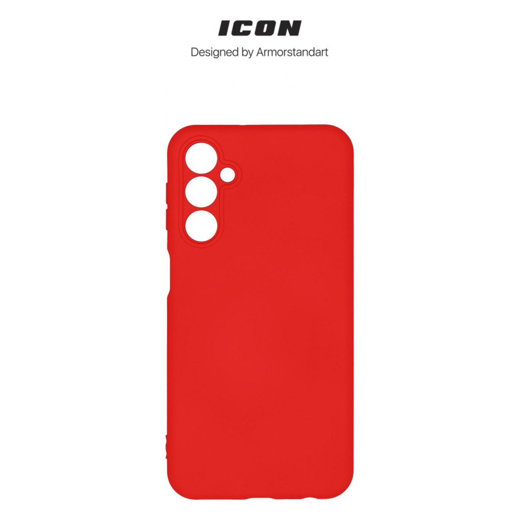 Чохол до мобільного телефона Armorstandart ICON Case Samsung M34 5G (M346) Camera cover Red (ARM69638) - зображення 3