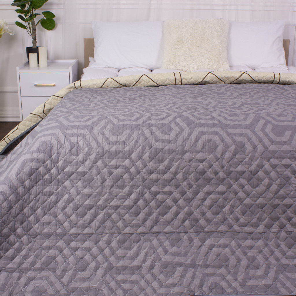 Покривало MirSon Color Fun Line 7028 Sun rays 180х210 (2200005377055) - изображение 3