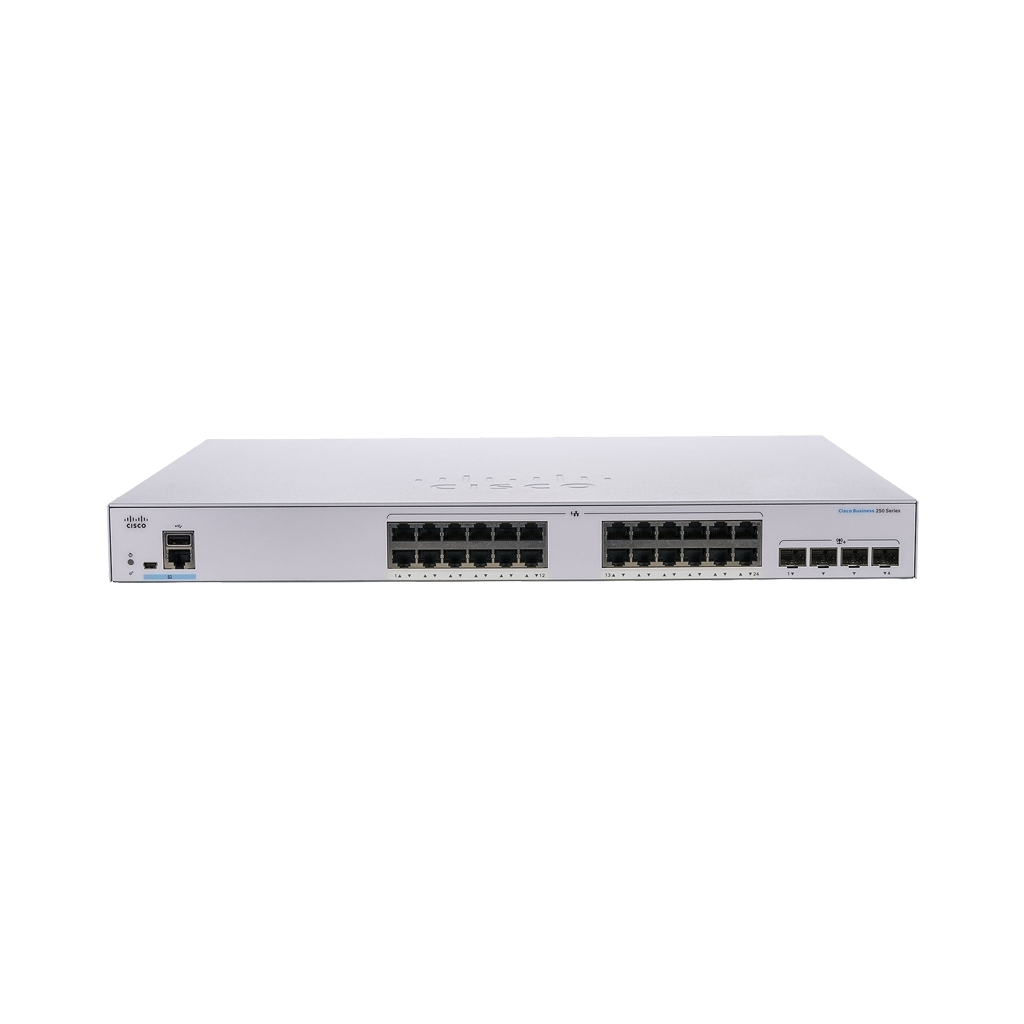 Комутатор мережевий Cisco C1000-24T-4X-L - зображення 2