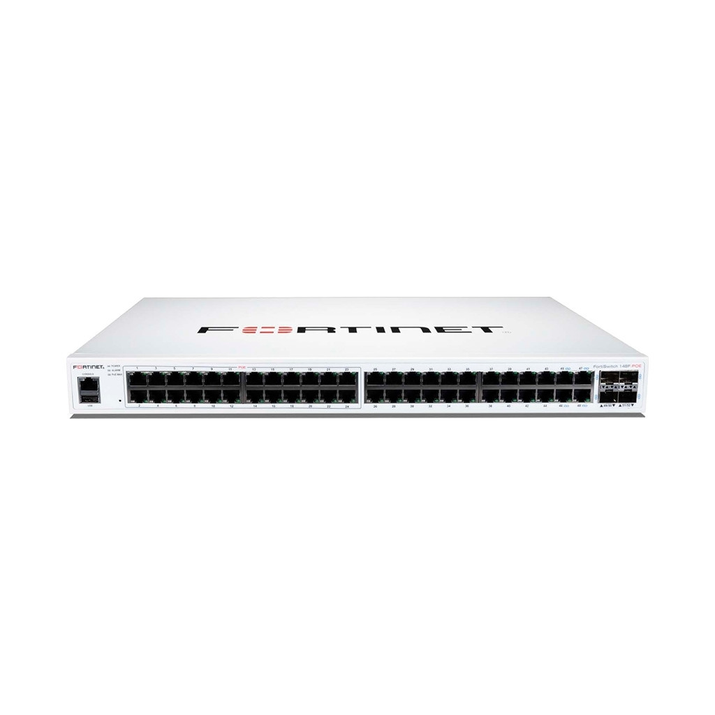 Комутатор мережевий Fortinet FS-148F-POE - зображення 1