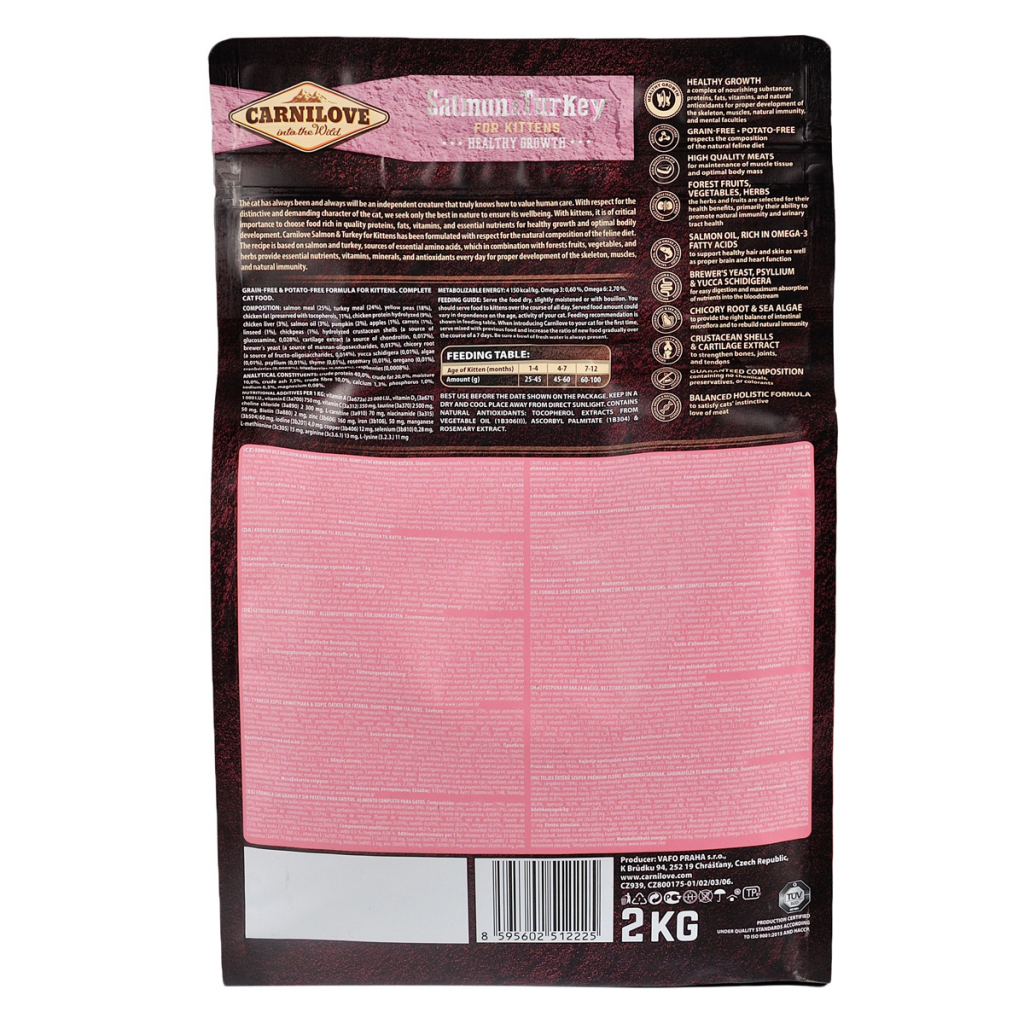 Сухий корм для кішок Carnilove Cat Kitten 2 кг (8595602512225) - зображення 2