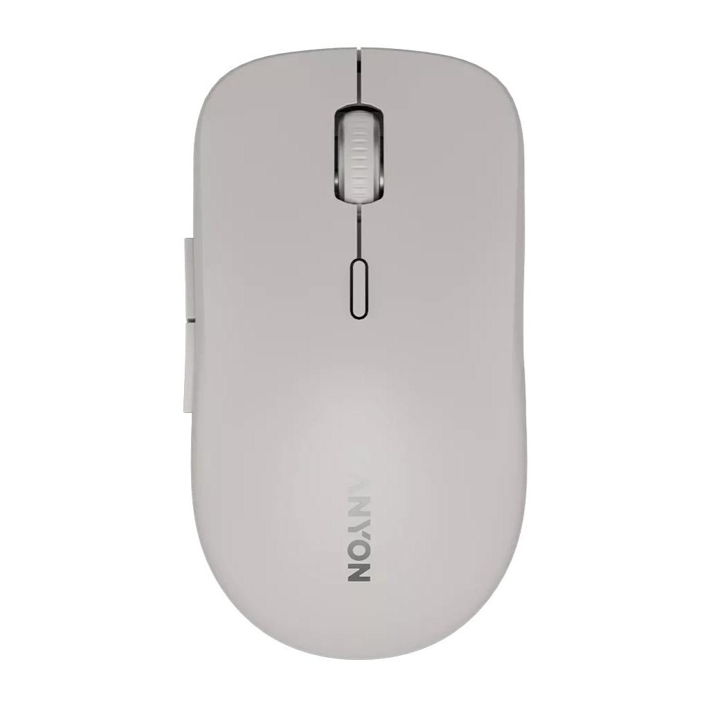 Мишка Canyon MW-12 Wireless/Bluetooth Grey (CNS-CMSW12DG) - зображення 1