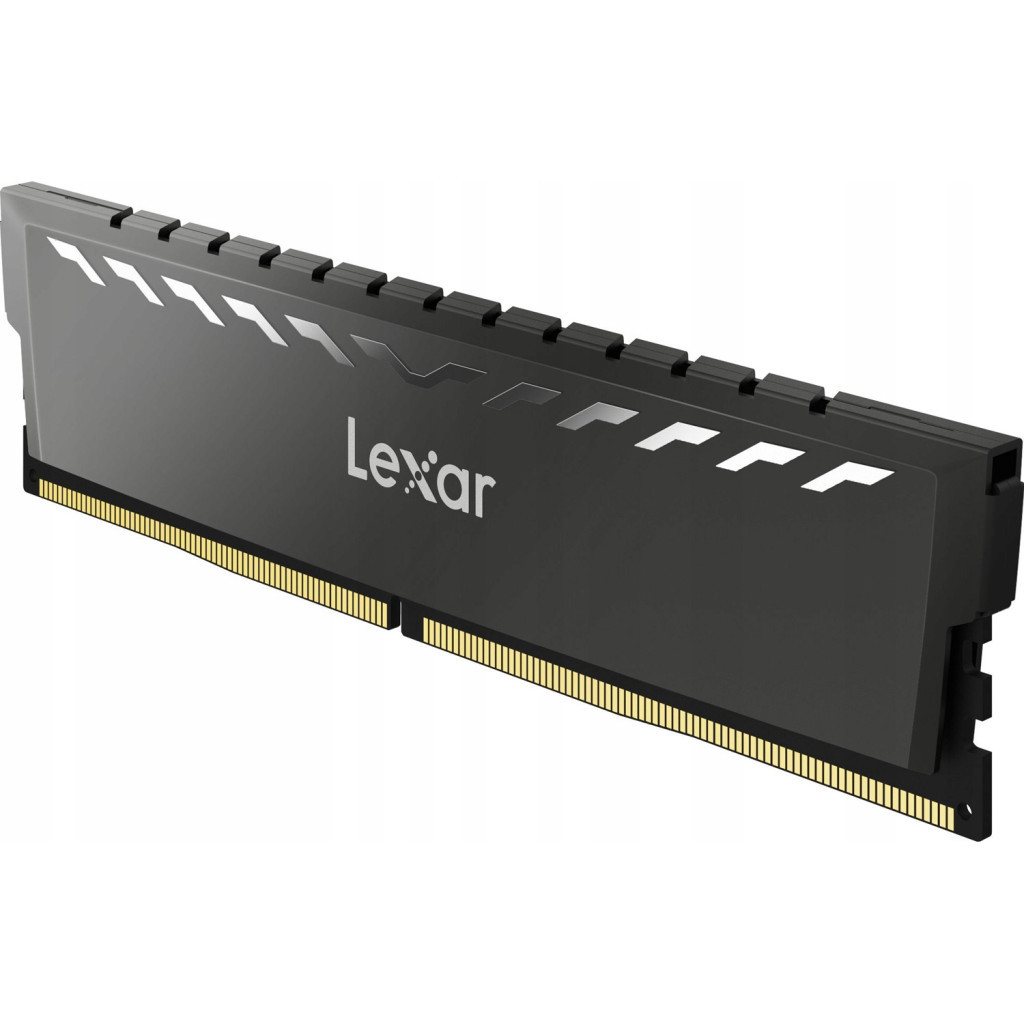 Модуль пам'яті для комп'ютера DDR4 16GB (2x8GB) 3200 MHz Thor Dark Gray Lexar (LD4BU008G-R3200GDXG) - зображення 3