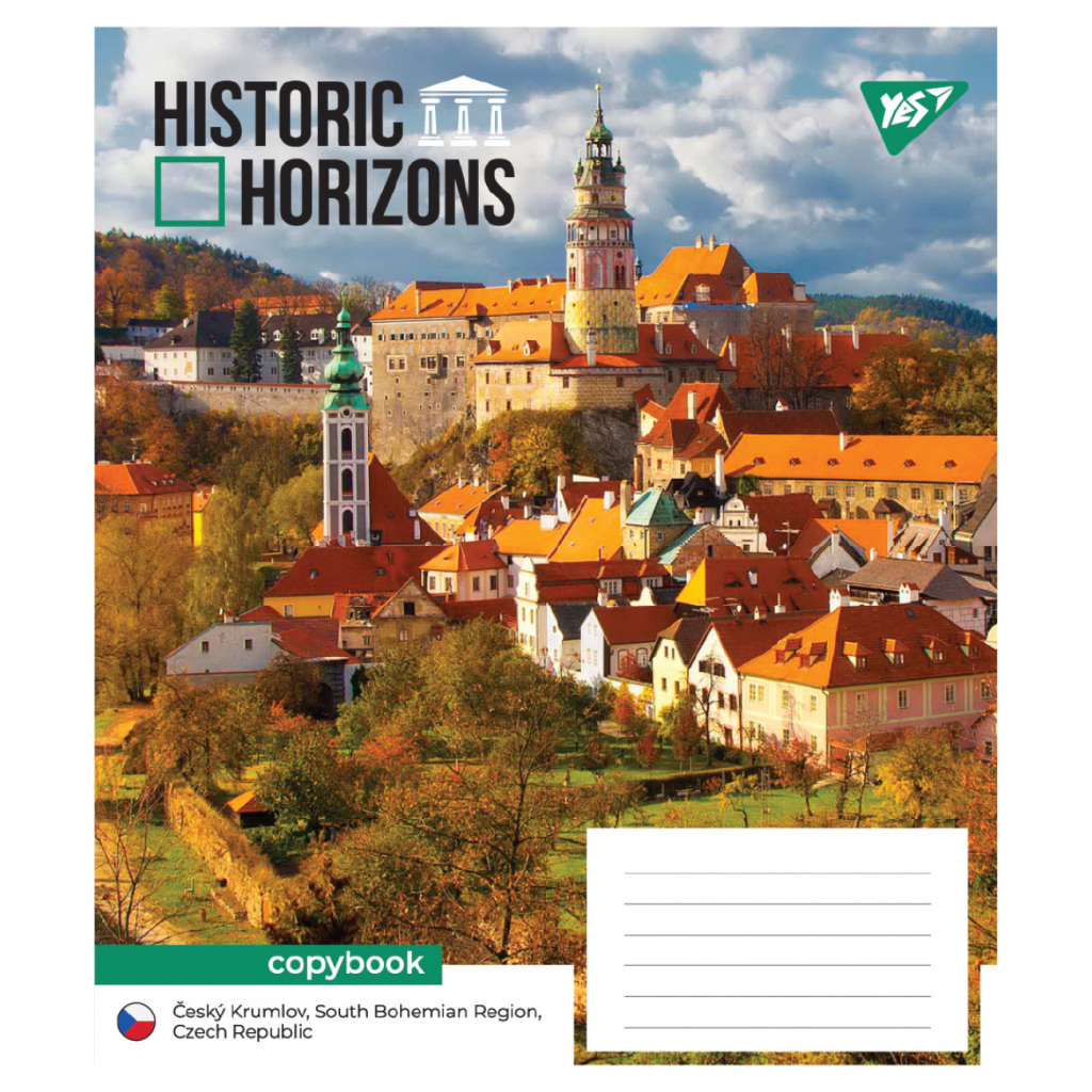 Зошит Yes Historic Horizons А5 60 аркушів клітинка (767887) - зображення 4