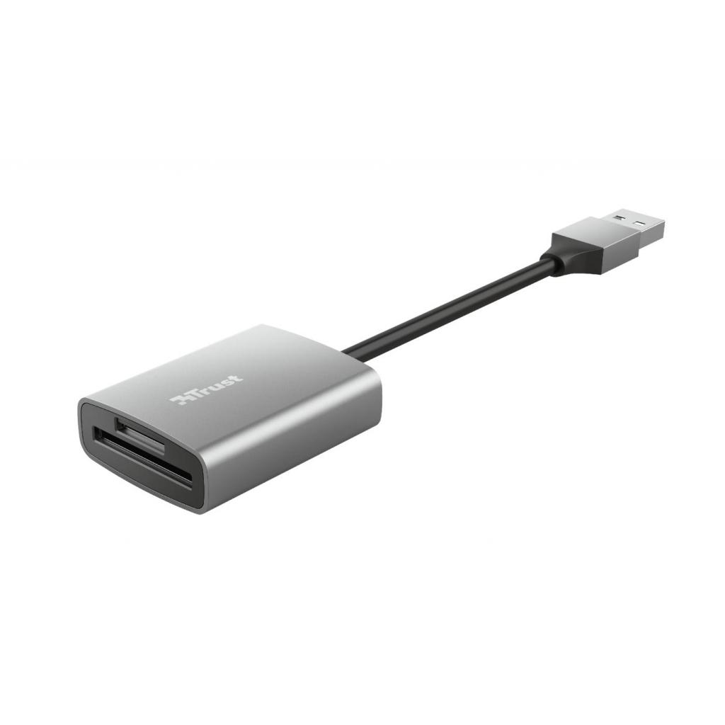 Зчитувач флеш-карт Trust DALYX FAST USB 3.2 ALUMINIUM (24135_TRUST) - изображение 3