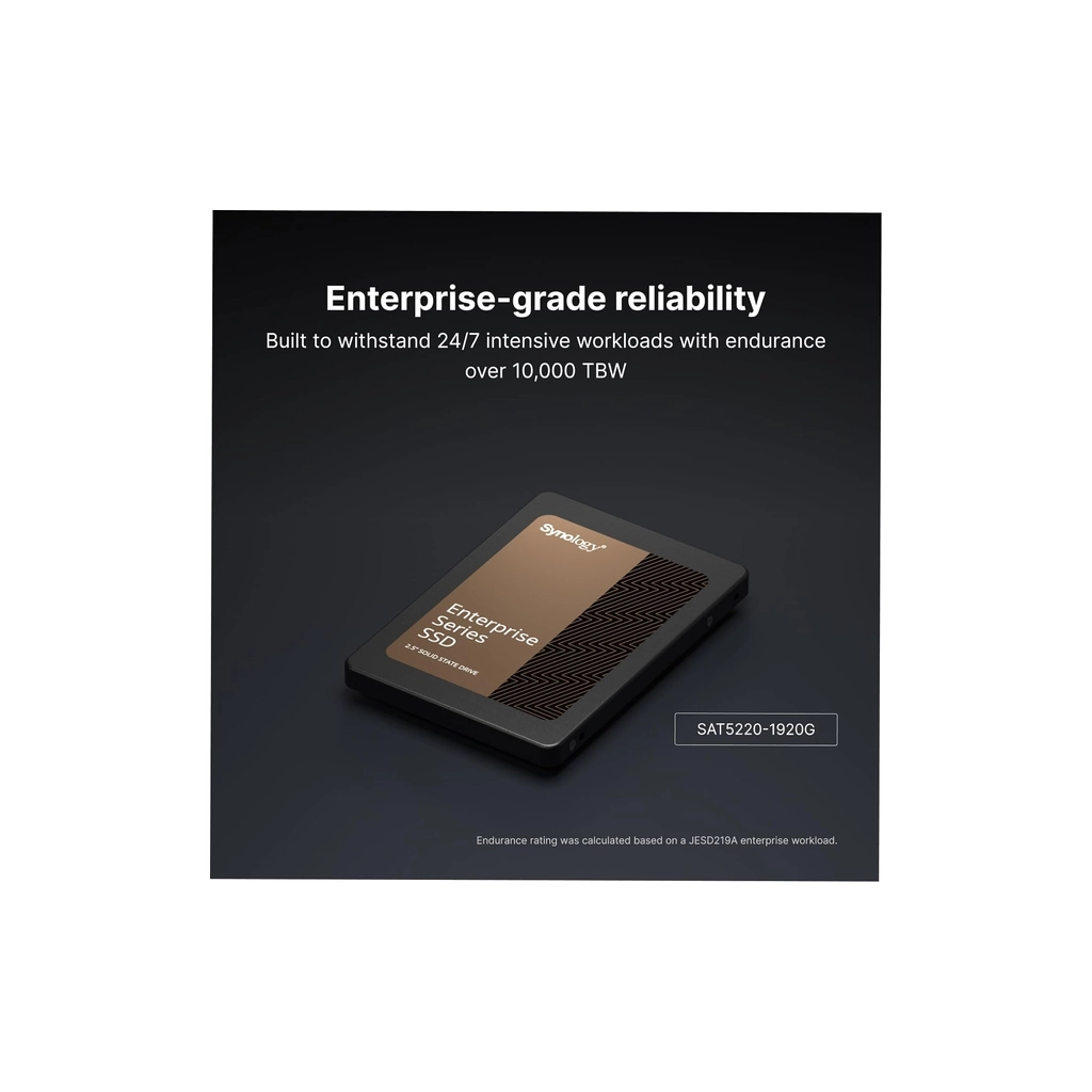 Накопичувач SSD для сервера Synology 2.5" 1920GB SATA (SAT5220-1920G) - зображення 2