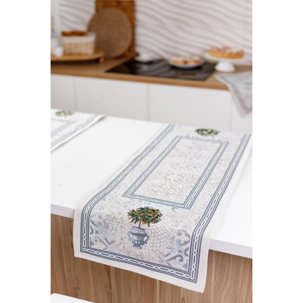 Доріжка на стіл Прованс гобеленова Афіни 40х140 см (035294) - зображення 2