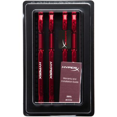 Модуль пам'яті для комп'ютера DDR4 64GB (4x16GB) 2666 MHz HyperX FURY Red Kingston Fury (ex.HyperX) (HX426C16FRK4/64) - зображення 7