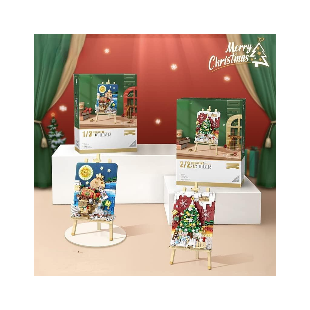 Конструктор LOZ mini Різдвяна ялинка без фігурок (1283) - зображення 2