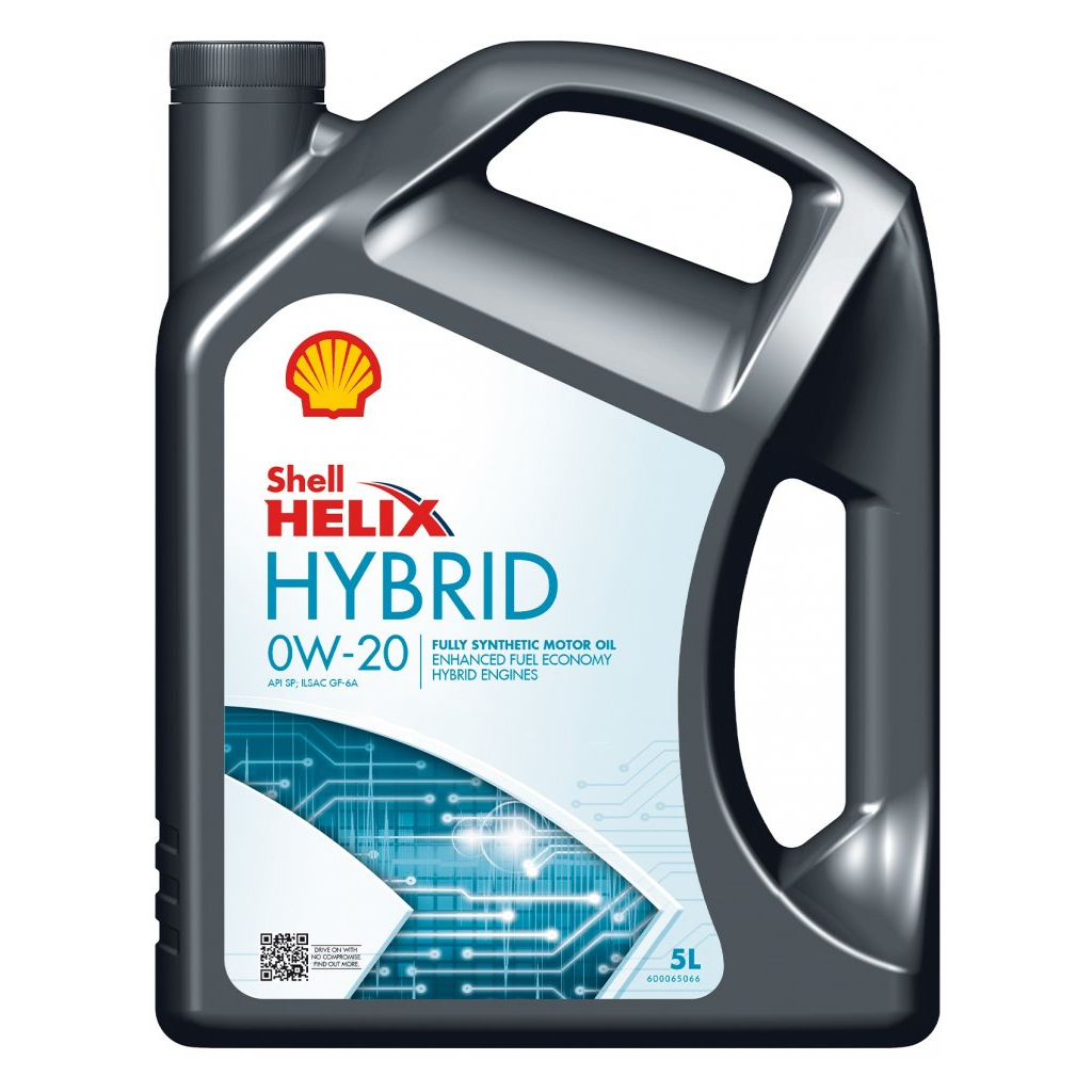 Моторна олива Shell Hybrid 0w/20 5л (73767) - зображення 1