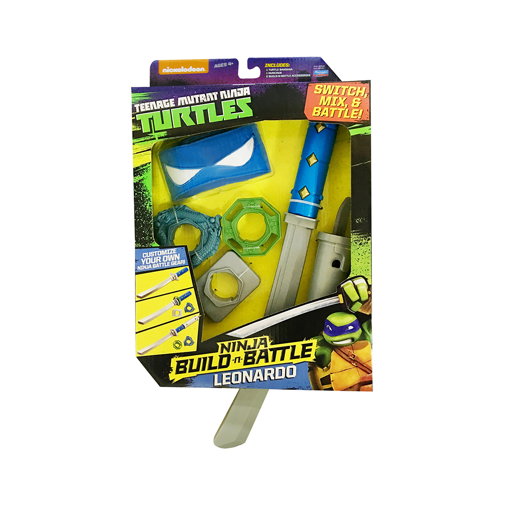 Іграшкова зброя TMNT Черепашки-Ніндзя Подвійна cила Cпорядження Леонардо (92449) - зображення 2