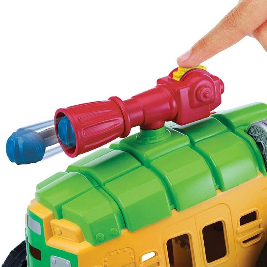 Бойовий транспорт TMNT Малыши Черепашки-Ниндзя Фургон с фигуркой Лео (96776) - зображення 5