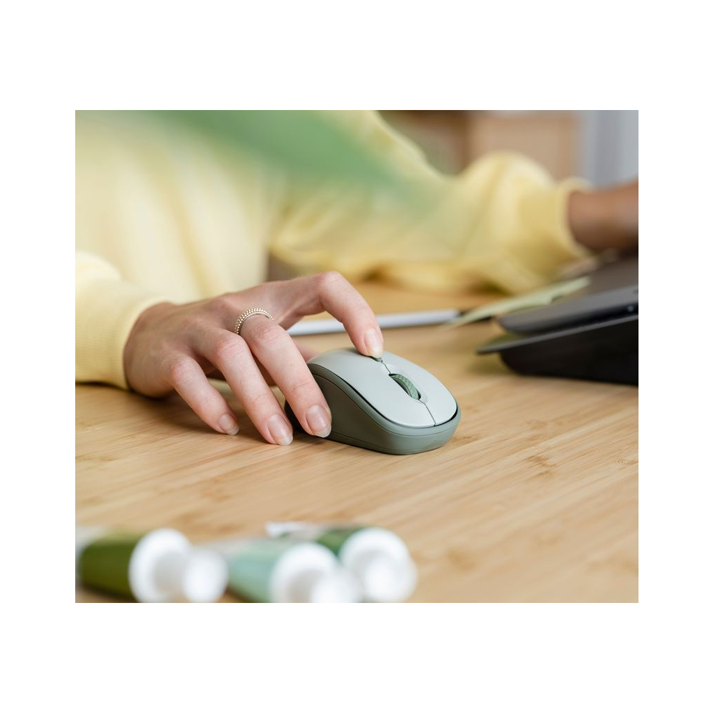 Мишка Trust YVI+ Silent Eco Wireless Green (24552) - зображення 8