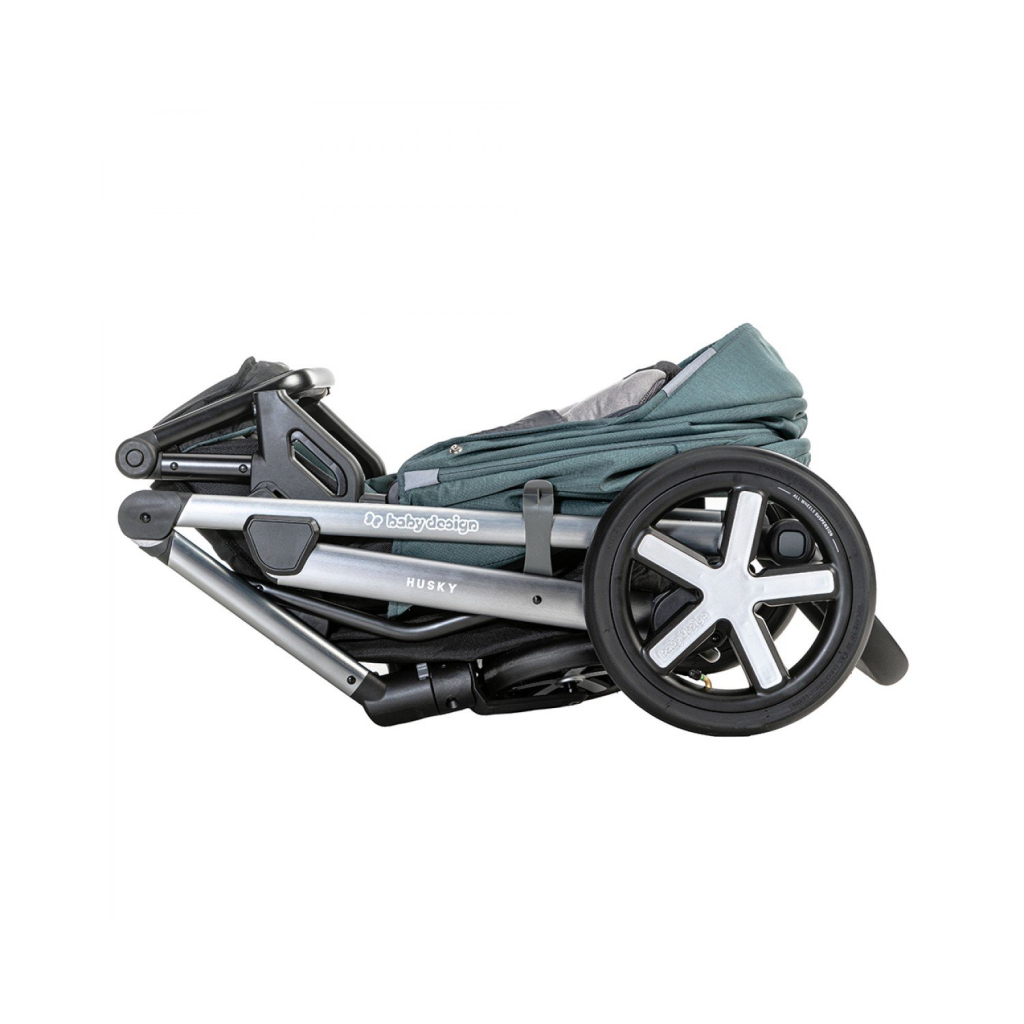 Коляска Espiro 2 в 1 Husky XL 2022 205 Turquoise (205071) - зображення 8