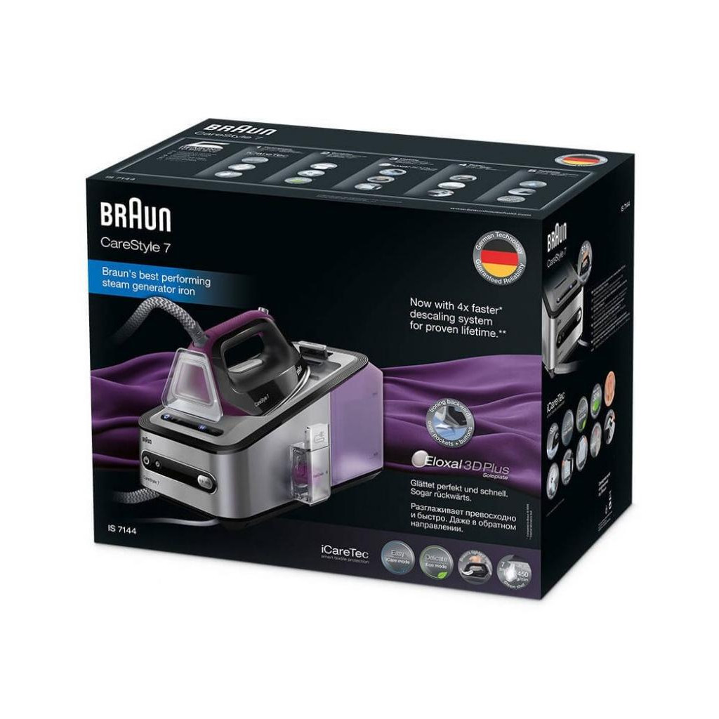 Парова станція Braun IS 7144 BK (IS7144BK) - зображення 3