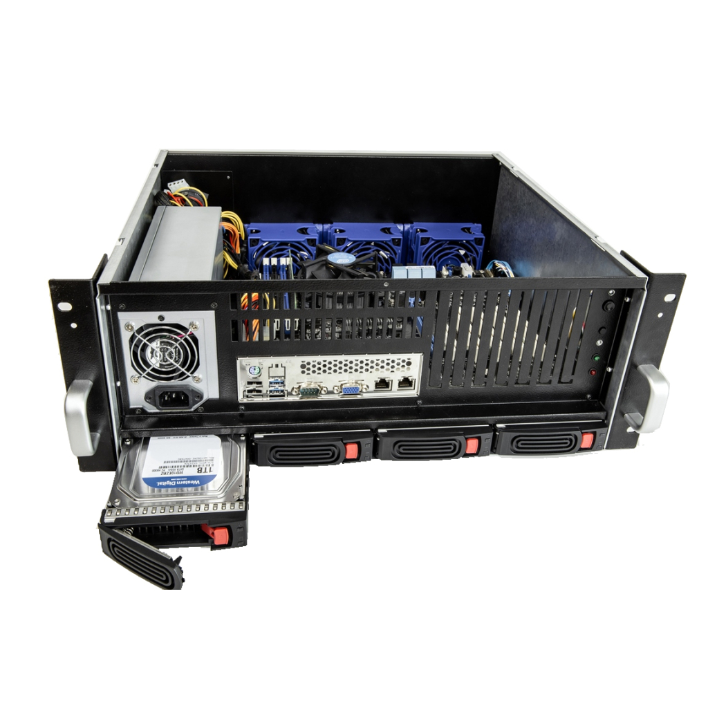 Корпус до сервера CSV 4U-FP-4HS 600W - зображення 3